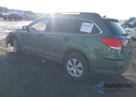 2012 Subaru Outback 2.5I Premium z USA, uszkodzony, nr VIN 4S4BRBHCXC3281344